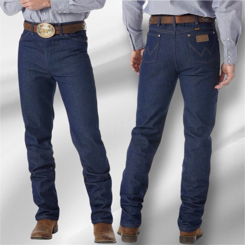 Wrangler Cowboy Cut 936 Slim Fit Men’s Size 30x30 Dark Blue Jeans